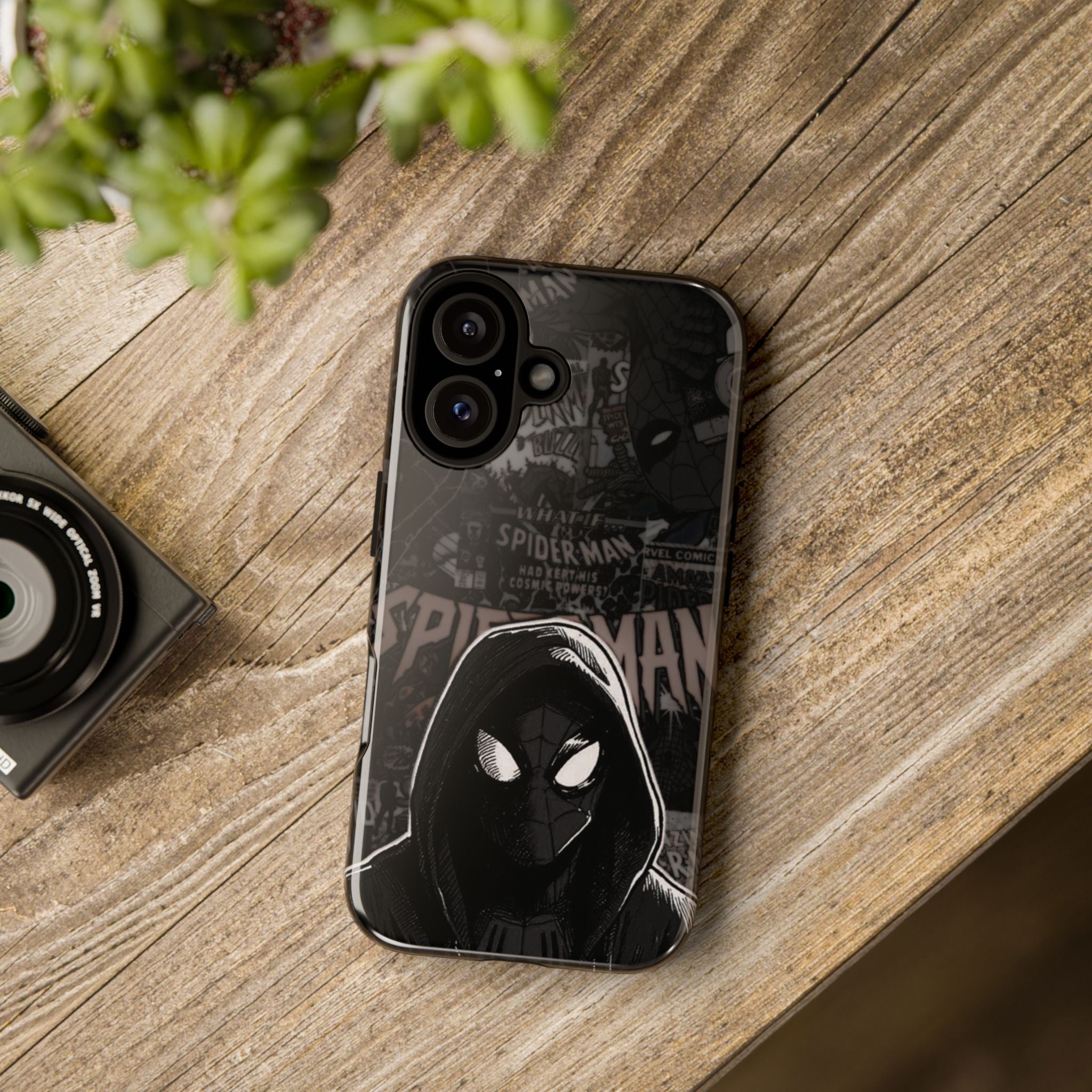 Phone Case — Hooded Spider Hero Graphic Tough Case