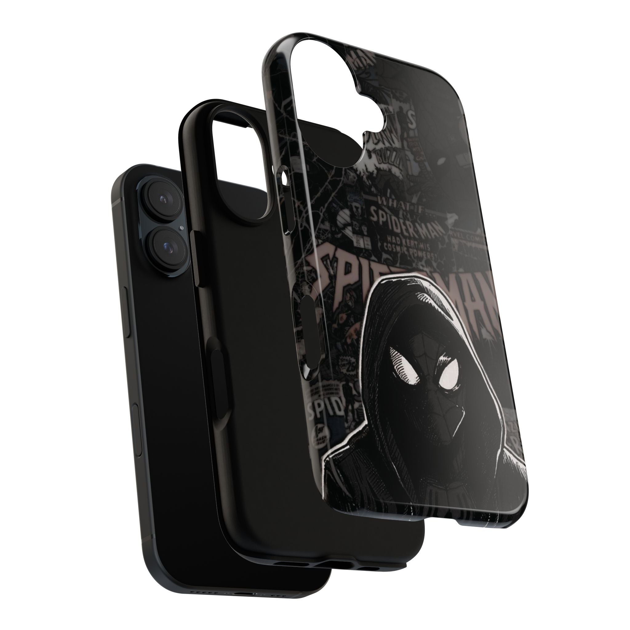 Phone Case — Hooded Spider Hero Graphic Tough Case